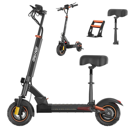 UK USA EU Warehouse 48v 800w IENYRID M4 Pro S+ Two Wheel Electric Kick Scooters 45km/h Max Speed Electric Scooter with Seat