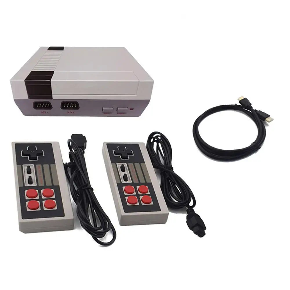 Mini Classic Retro TV Video Game Console 8 Bit Four Button Built-in 621 Game Av Output Dual Gamepad for Nes