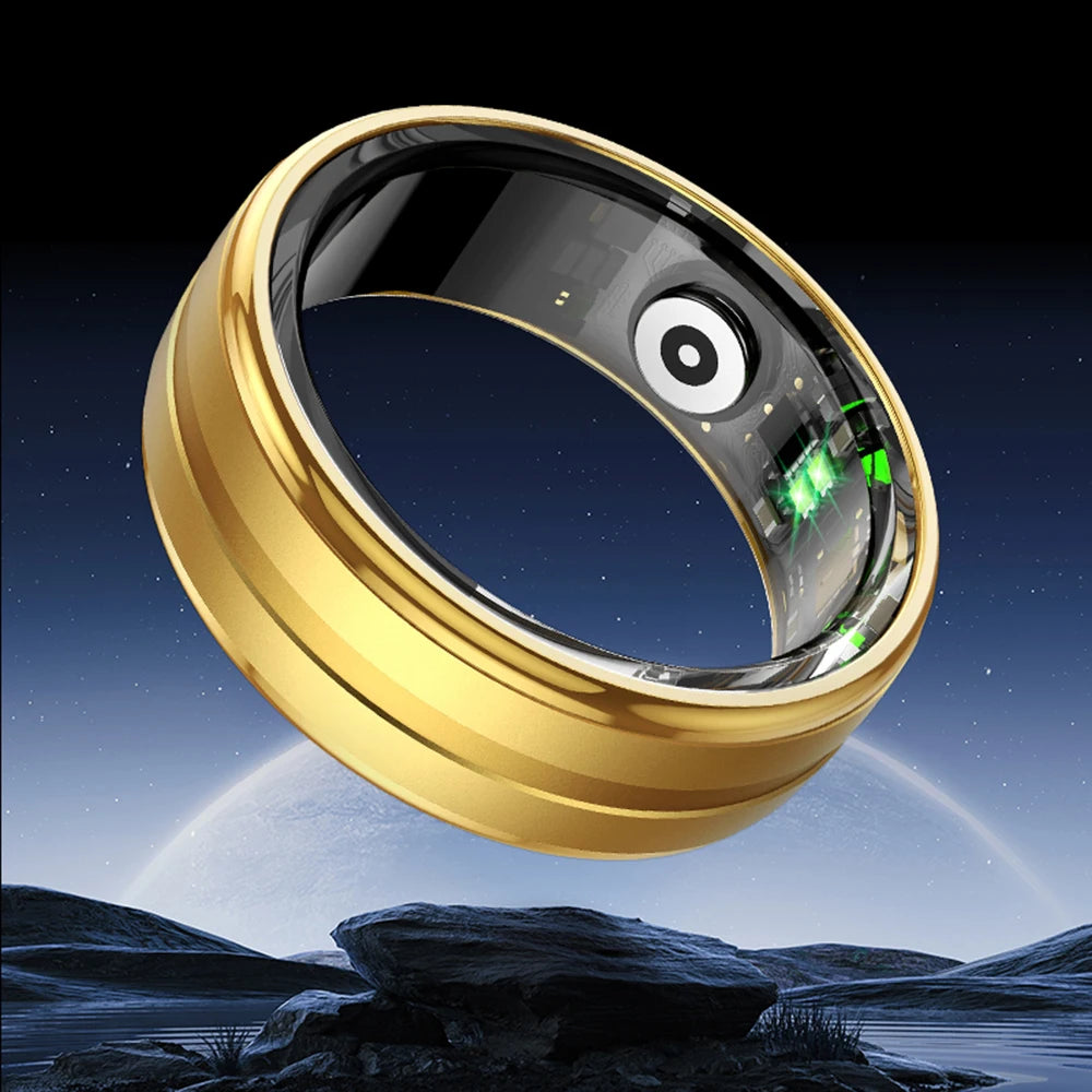 SENBONO New R06 Smart Health Ring Heart Rate Sleep Blood Oxygen Tracking Electronic Ring Wearable Devices  for Men Woman Couples
