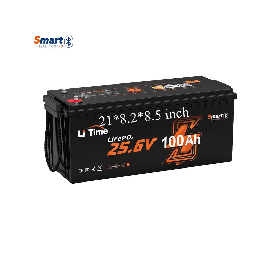 EU US Stock 24V 100Ah 48V 400Ah Bluetooth LiFePO4 Battery for Trailers RVs Marine Low-temp 20.48kWh