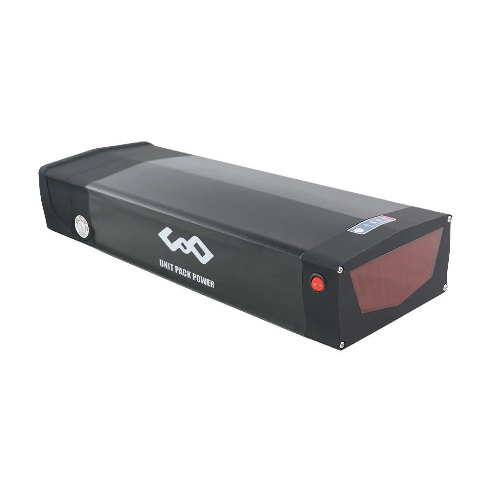 US Free Shipping Rear Rack Electric Bike Battery 48v 20ah Rechargeable Lithium Ion Battery for  Ebike