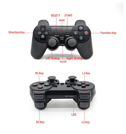 X6 HD Wireless TV Game Console with Two Players