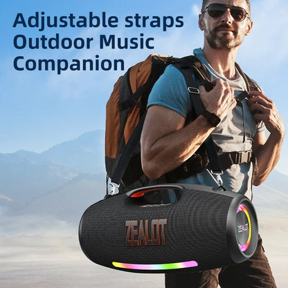 Zealot S89 Portable Blue Tooth Speaker 48000mAh Battery Capacity 250w Speaker Stock in US
