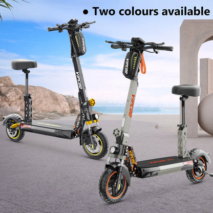 2025 New VIPCOO VS1 48v 700w Disc Brake Electric Scooter with Seat US Warehouse