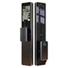 CNC Processing Technology 4.5-inch Large Screen 3D Face Video Intercom WIFI Smart Door Lock with Camera and Fingerprint