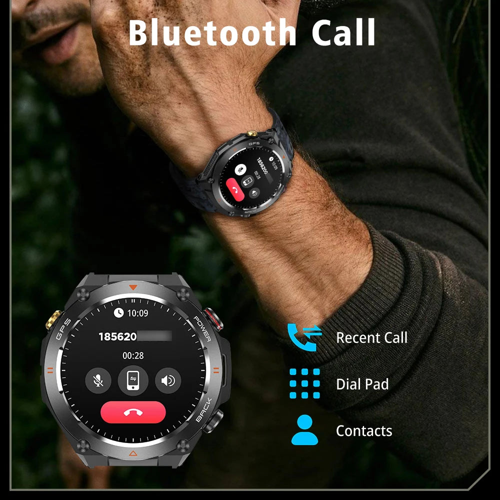 SENBONO GPS Smart Watch Men 1.45&