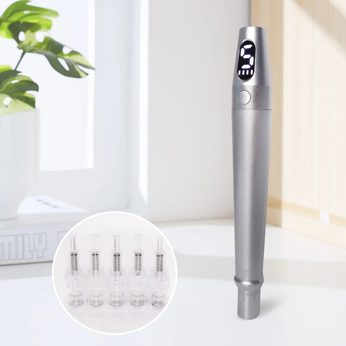 Portable Facial Tightening Device Anti-Wrinkle Tightening Tool Dermaroller for Wrinkle Removal