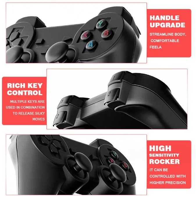 Ultra HD 4K 3D  64gb 128gb X2 Game Stick Retro GD10 Video Game Console