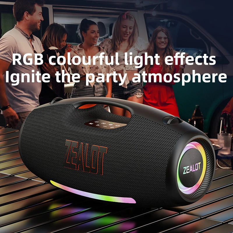 Zealot S89 Portable Blue Tooth Speaker 48000mAh Battery Capacity 250w Speaker Stock in US