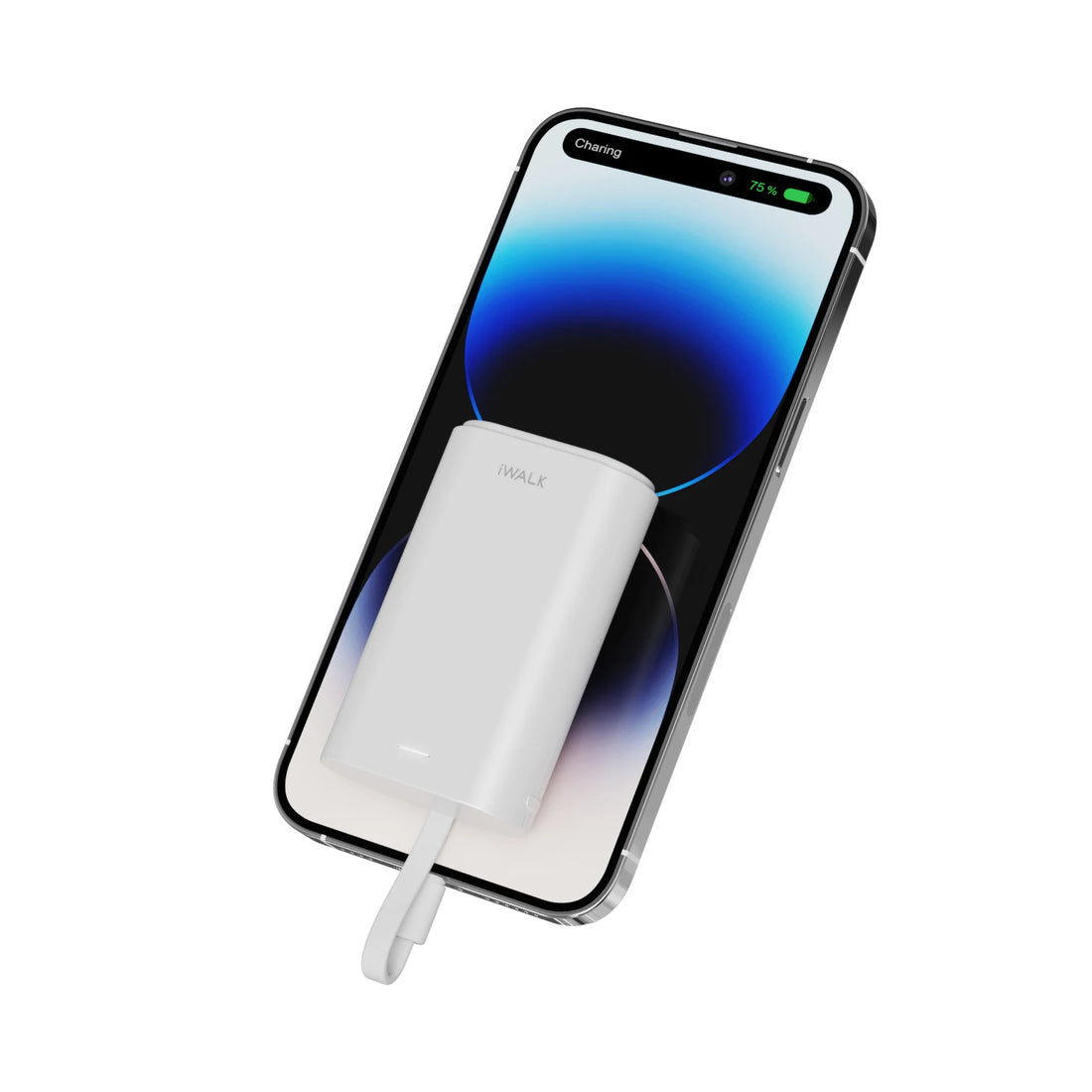 US Stock Promotional 9000mAh Large Capacity Fast Charging Portable Charger Mini Mobile Power Bank with Cable Dual Outputs