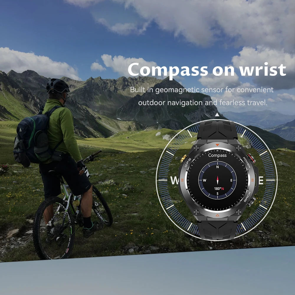 SENBONO GPS Smart Watch Men 1.45&