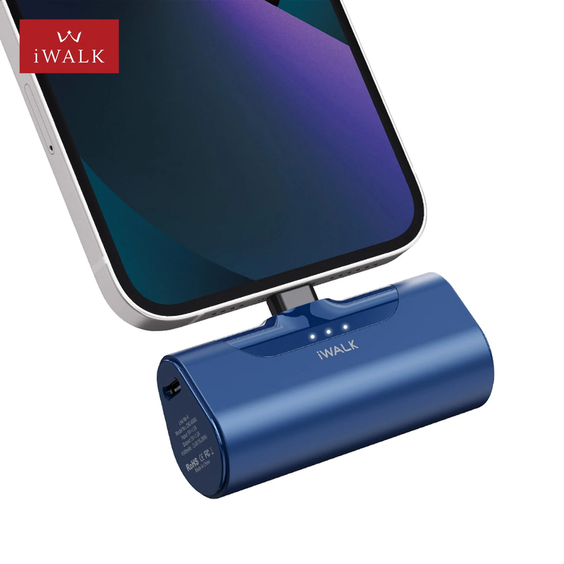 Spot Sale Promotion Handy Mini Wireless Phone Charger Portable Battery 4500mah Lipstick Power Bank Shipped From the US