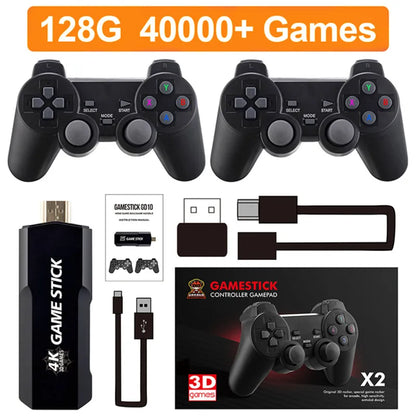 Ultra HD 4K 3D  64gb 128gb X2 Game Stick Retro GD10 Video Game Console