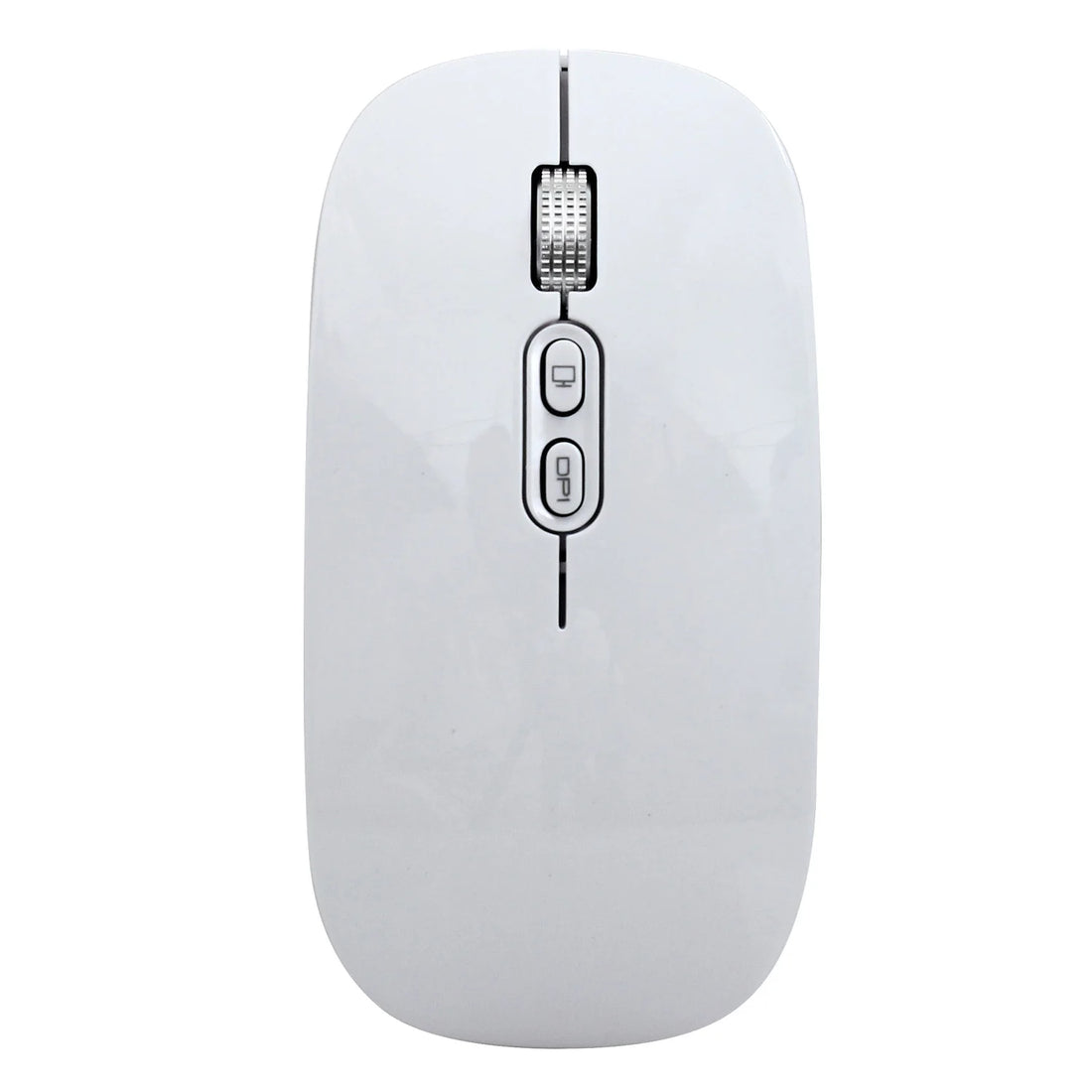 OEM Custom Computer Laptop High Quality White Cute Silent Slim Charging BT 2.4Ghz Wireless Mouse