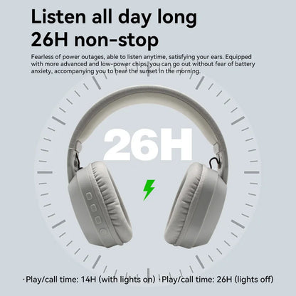Over-Ear Gaming Earphones B500 Wireless Headphone 40mm Drivers Foldable Waterproof Sports Headset With Mic for Laptop Phone