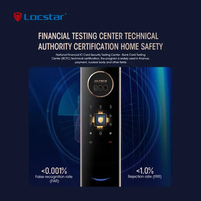 Factory Wholesale &amp; Key Cerradura Inteligente Smart Door Fully Automatic Lock