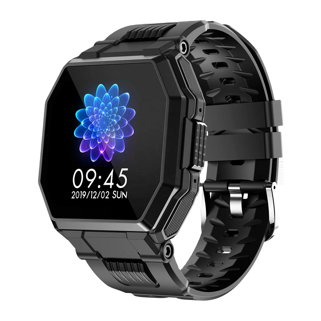 New Age S9 High Quality Ios Android Leather Strap Polar Sport Gps Green Colour Smart Watches