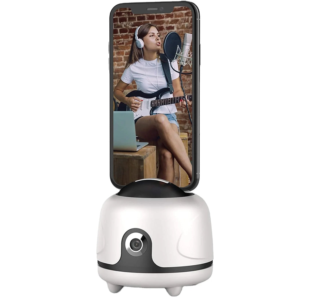 New Auto Tracking Smart Shooting Phone Holder 360 Rotation Auto Face Tracking Holder With Gesture Control