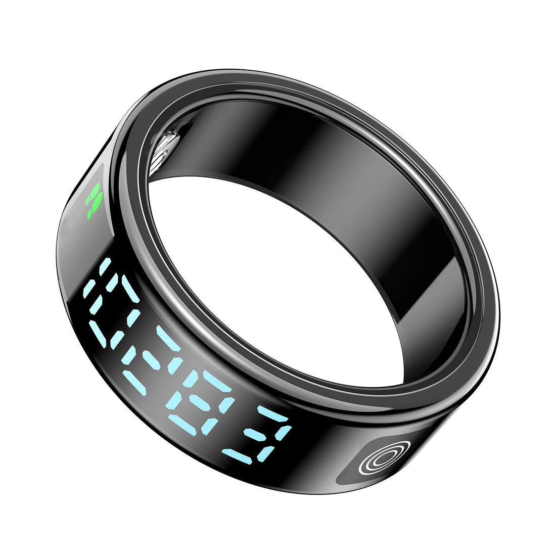 Hyperliving Smart Ring New 5ATM Touch Pad in Gold Black Silver Temperature Chip Remote Control Fitness and Sleep Tracker