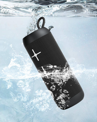 Hot Selling EBS-606 14W Powerful Bass for Bluetooth Speaker Fabric Mesh Handle Wireless Charging Function for Computer Sound Box