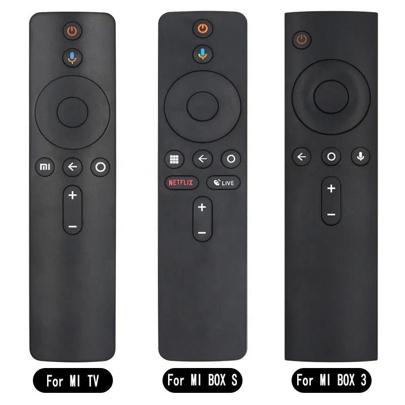Remote Control for Xiaom/ Mi TV Box S BOX 3 MI TV 4X Voice Bluetot  Remote Control with the Googl Assistant Ne-tflix Prim