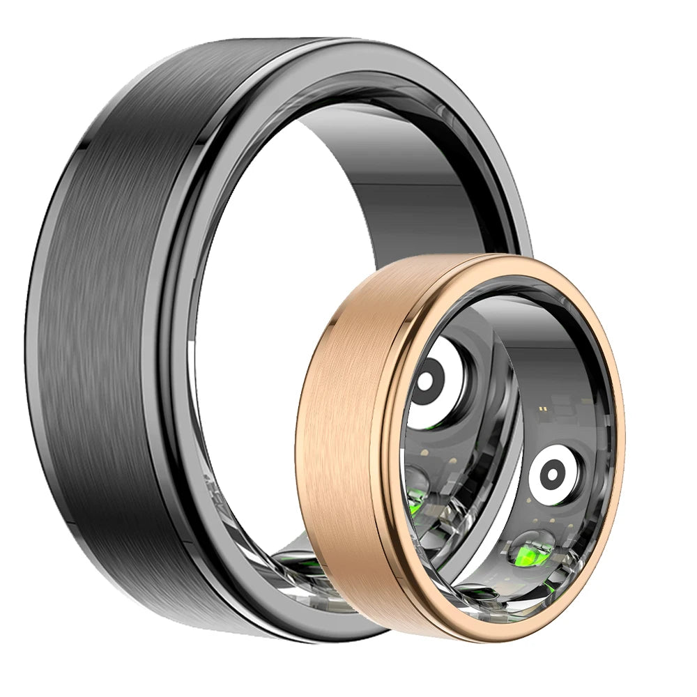 SENBONO R03 Wearable Devices Electronic Ring With Blood Oxygen Heart Heart Rate Sleep Tracking Smart Health Ring for Men Couples