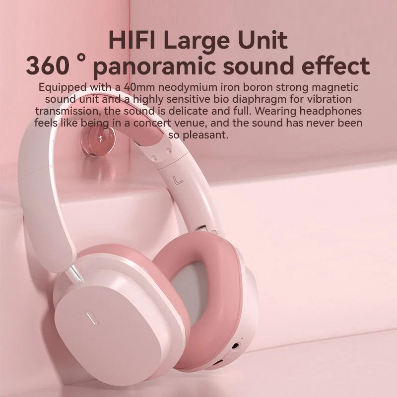 SY30 Wireless 5.3 Headset Hifi Sound Over Ear Stereo Headphones Foldable Sports Gaming Earphones With Card Insertion Function