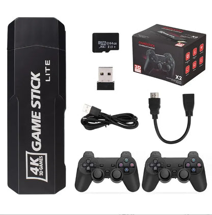 Ultra HD 4K 3D  64gb 128gb X2 Game Stick Retro GD10 Video Game Console