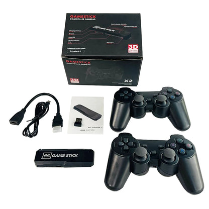 Ultra HD 4K 3D  64gb 128gb X2 Game Stick Retro GD10 Video Game Console
