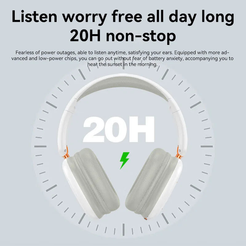Foldable Gaming Headphones B300 Waterproof Sports Earphones 20H Battery Life OEM ODM Stylish Headset 3.5mm Socket for Phone
