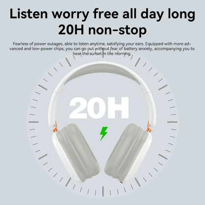 Foldable Gaming Headphones B300 Waterproof Sports Earphones 20H Battery Life OEM ODM Stylish Headset 3.5mm Socket for Phone