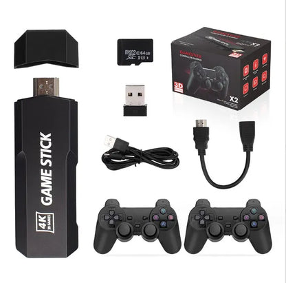 Ultra HD 4K 3D  64gb 128gb X2 Game Stick Retro GD10 Video Game Console