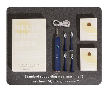 High Quality Luxury Automatic Sonic Electric Toothbrush for Adults Rechargeable with Soft Bristle