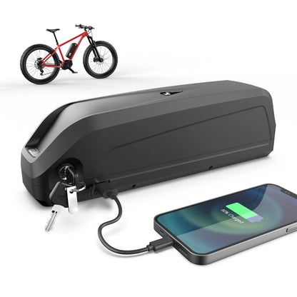 USA 3-5 Days Delivery Lithium Batteries 48V 13Ah Bicycle Hailong Down Tube Ebike Electric Scooter Battery