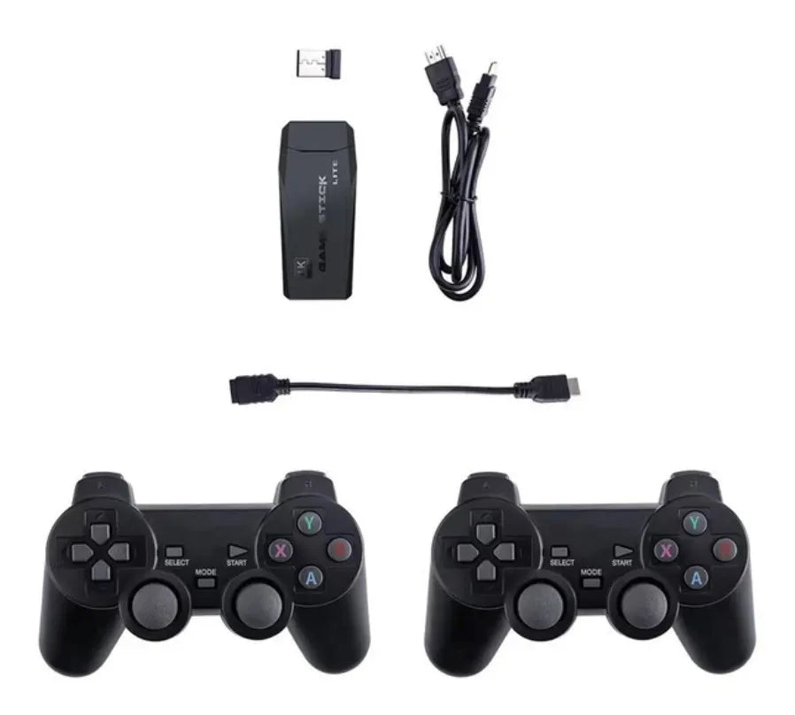 Factory Price  Mini USB Stick M8 Retro Video Game Super Console 4K HD With 64GB 10000+ TV  Retro Games