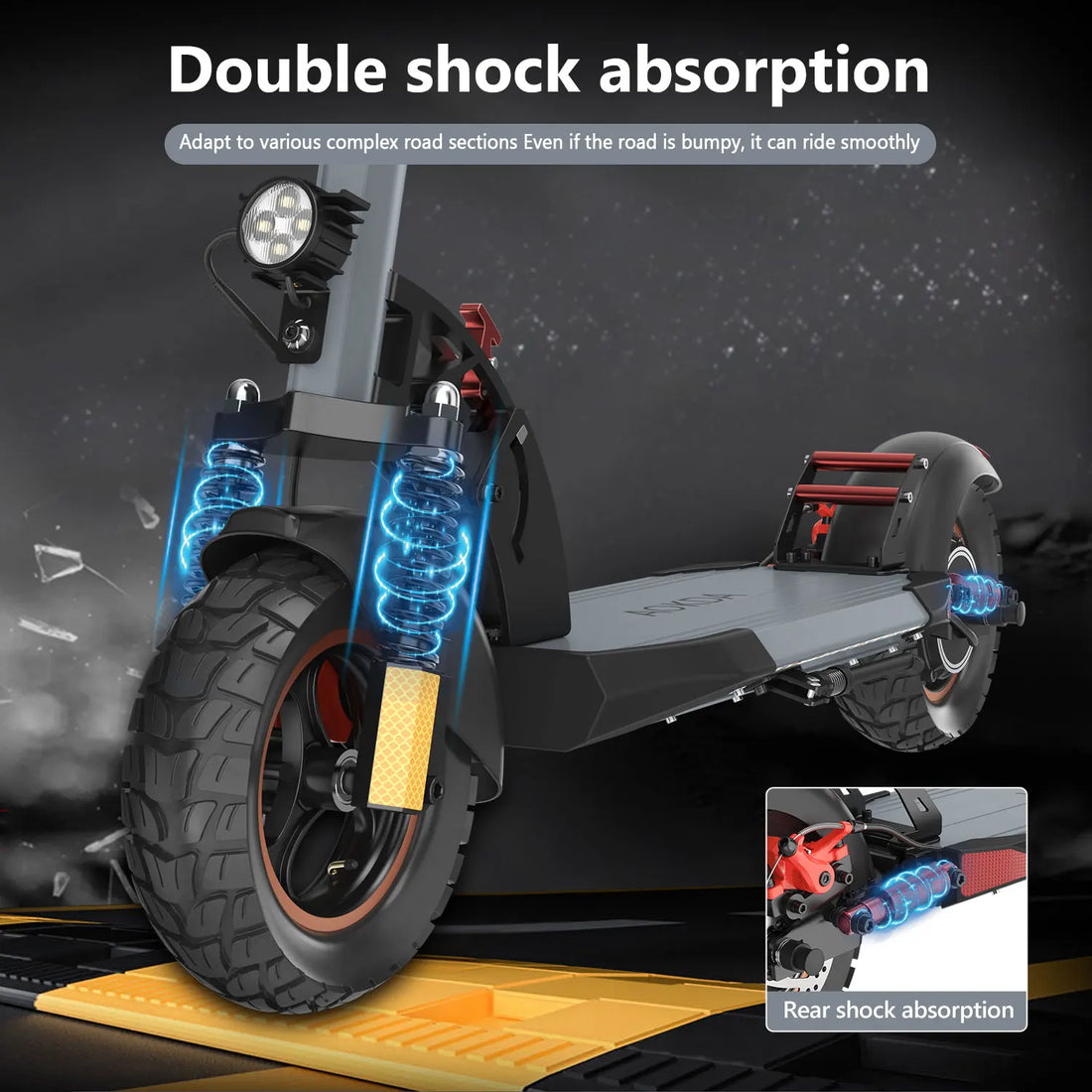 EU US Stock Dropshipping AOKDA A1 48V 12.5AH 10&quot; Off-road Tires E Motorcycle 800W Motor Electric Motorcycle Scoote