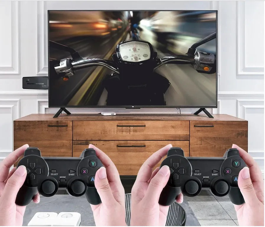 Factory Price  Mini USB Stick M8 Retro Video Game Super Console 4K HD With 64GB 10000+ TV  Retro Games