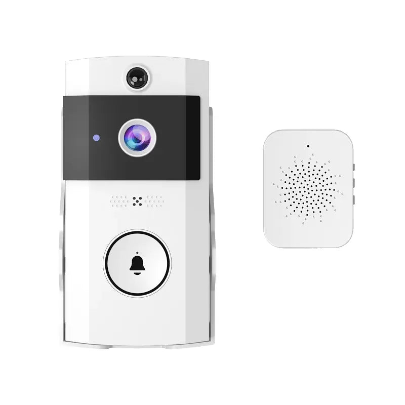 U9 Smart WiFi Video Doorbell for Home Security HD Night Vision Real-Time Intercom &amp; PIR Alarm USB Power Electric Source