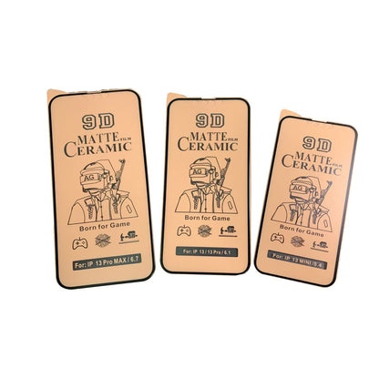 Applicable iPhone16Pro ceramic film iPhone16 anti-peeping mobile phone film iPhone15Pro matte film iPhone14promax explosion-proof film iPhone13