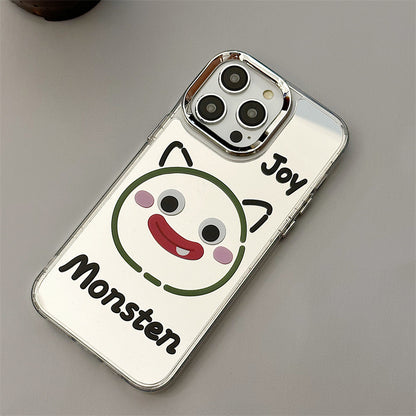 Magnetic soft protective case iPhone14 mobile phone case iPhone16Pro three-in-one mirror case iPhone15Promax is suitable for iPhone12/iPhone13 delivery.