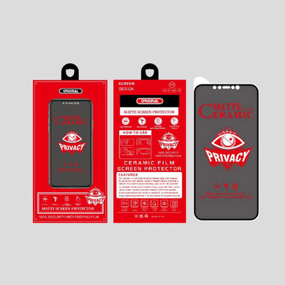 Applicable iPhone16Pro ceramic film iPhone16 anti-peeping mobile phone film iPhone15Pro matte film iPhone14promax explosion-proof film iPhone13