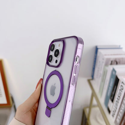 C07 new high-end transparent mobile phone magnetic charging mobile phone case holder high transparency PC + TPU suitable for Apple 16