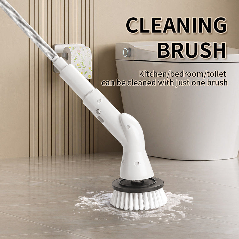 Multifunctional 6 in 1 Electric Cleaning Brush 2000mAh Cordless Electric Rotating Cleaning Brush Shower Cleaning Brush Kitchen Bathroom