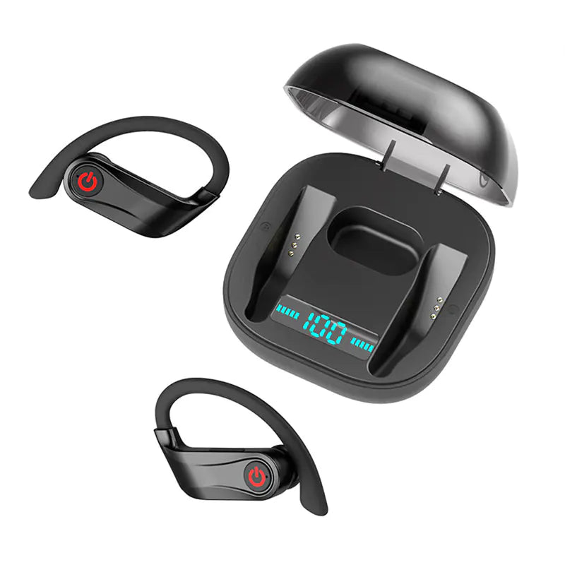 Q62 True Wireless Earbuds with 9D Surround Sound - Bluetooth 5.3 Stereo Headphones for Sports, Calls &amp; Music