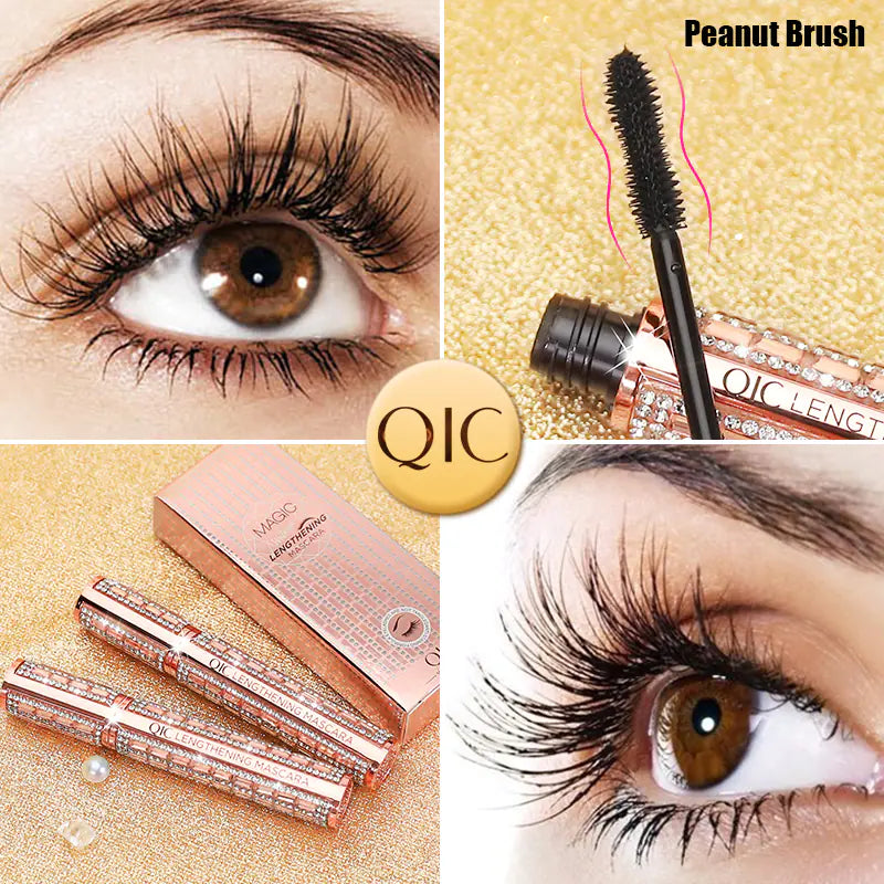5D Stereo Mascara with Curling Brush for Long Lashes