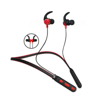 Bluetooth 5.0 Magnetic Neckband Headphones - Waterproof Stereo Sound durable neckband headphones