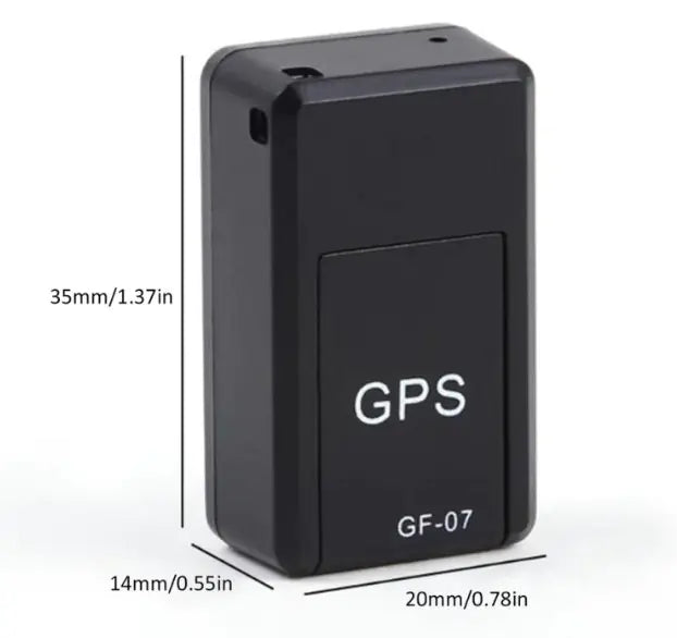 GF07 Magnetic Mini GPS Tracker - Real-Time Vehicle/Motorcycle Asset Tracking with TF Card Storage | Compact GSM GPS Security Device