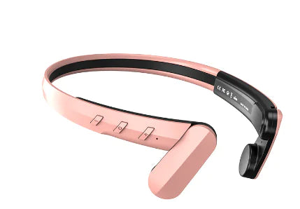 Bone Conduction Bluetooth Sport Headphones - 8H Play, IPX5 Waterproof, CVC Noise Cancelling