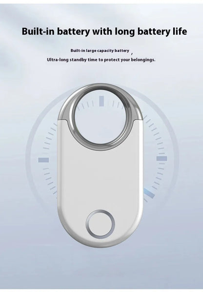 Smart GPS Tracker - Anti-Loss Alarm &amp; Long-Range Tracking for Pets/Kids/Luggage - USB Rechargeable 210mAh Battery