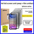 Applicable to Apple iPhone16PRO MAX silk screen anti - privacy film iPhone15Pro tempered film iPhone13 anti - privacy film set lens - Shengyao Chuangqi (HK) International Limited